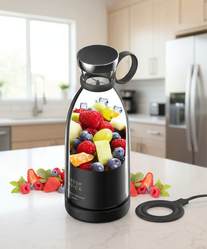 Portable Blender Orange Juicer Electric Fresh Juice Extractors Wireless Blender Bottle Smoothie Blender Citrus Squeezer Bullet