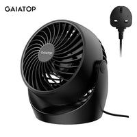 GAIATOP Air Circulator Fan, Portable Desk Fan Table Fan Dorm Fan, 5-Inch Small Fan 3 Speed with 360° Adjustable Tilt